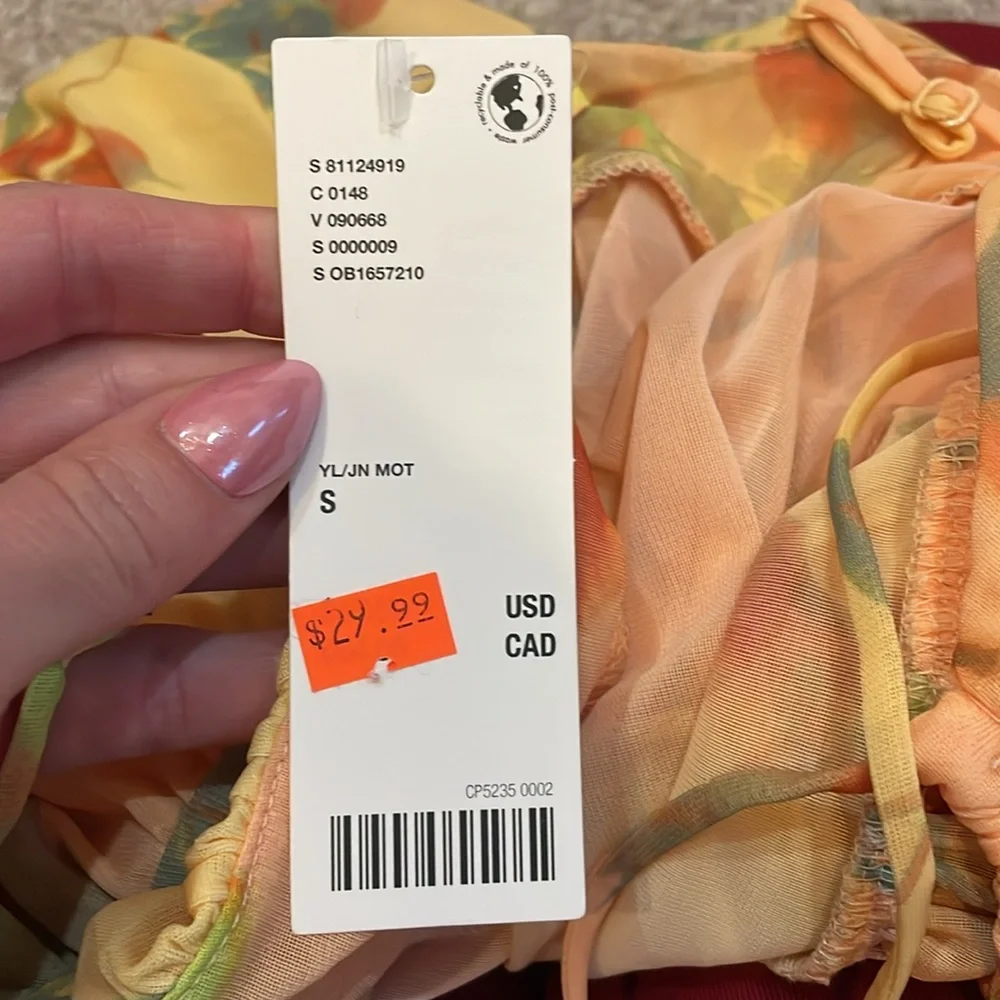 NWT Urban Outfitters Sheer Babydoll Dress - Picture 5 of 5